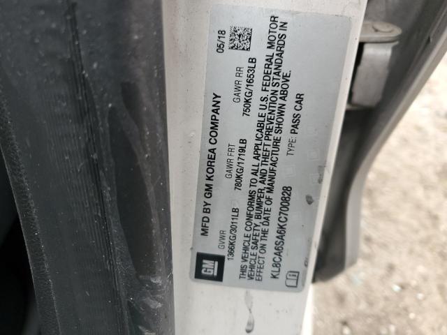 2019 CHEVROLET SPARK LS - KL8CA6SA6KC700828