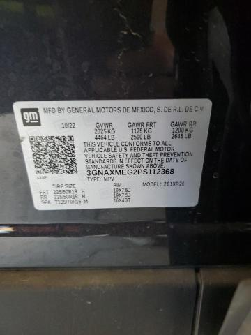 2023 CHEVROLET EQUINOX RS - 3GNAXMEG2PS112368
