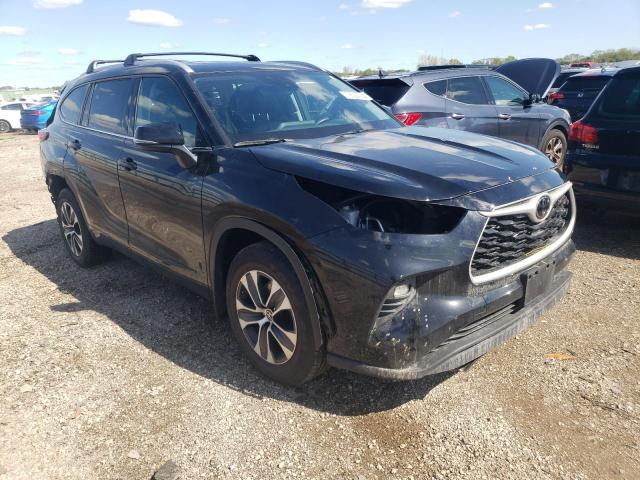 VIN 5TDGZRBH9NS586438 2022 Toyota Highlander, Xle no.4