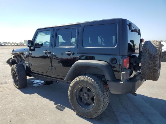 JEEP WRANGLER U 2015 black  flexible fuel 1C4BJWDG0FL557417 photo #3