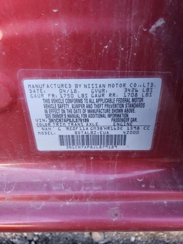 2018 NISSAN VERSA S - 3N1CN7AP8JL879189
