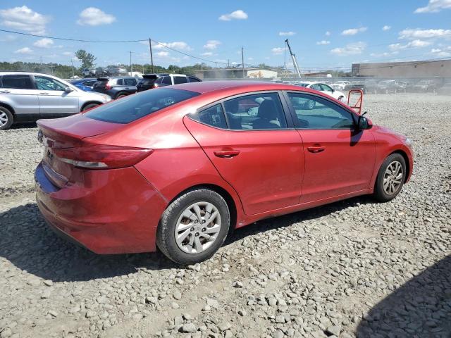 HYUNDAI ELANTRA SE 2018 red  gas 5NPD74LF8JH289363 photo #4