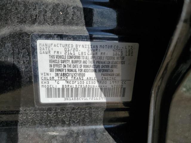 2020 NISSAN SENTRA SV - 3N1AB8CV1LY216599
