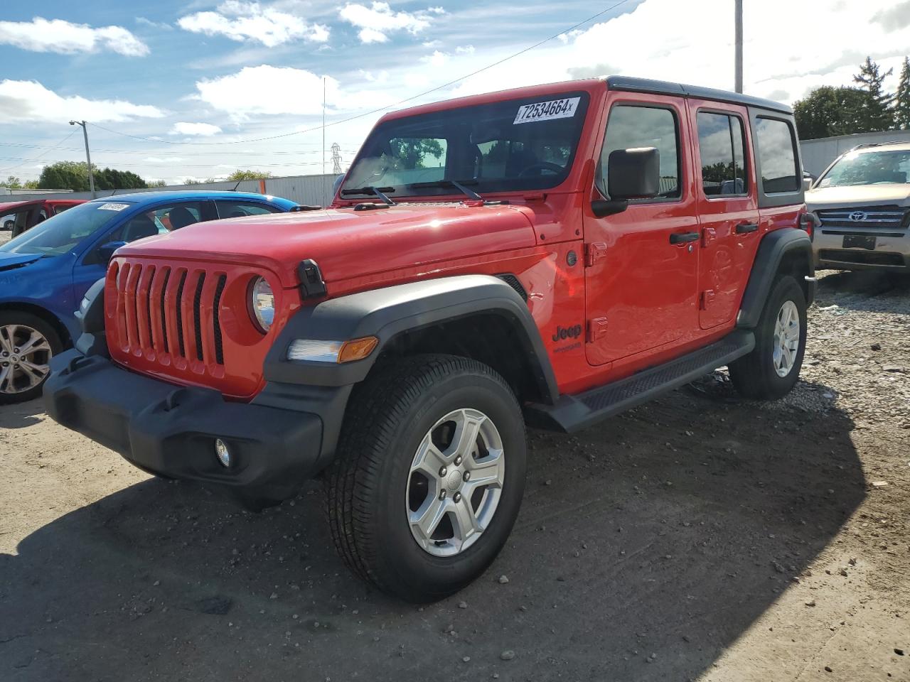 Lot #2979493756 2022 JEEP WRANGLER U