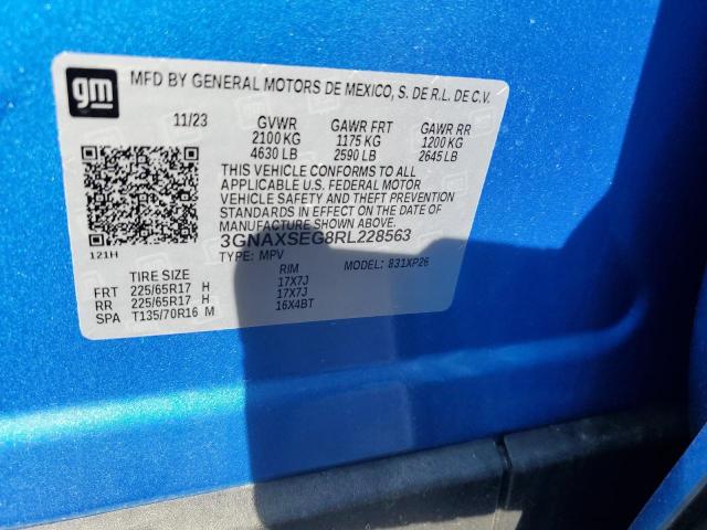 2024 CHEVROLET EQUINOX LS - 3GNAXSEG8RL228563