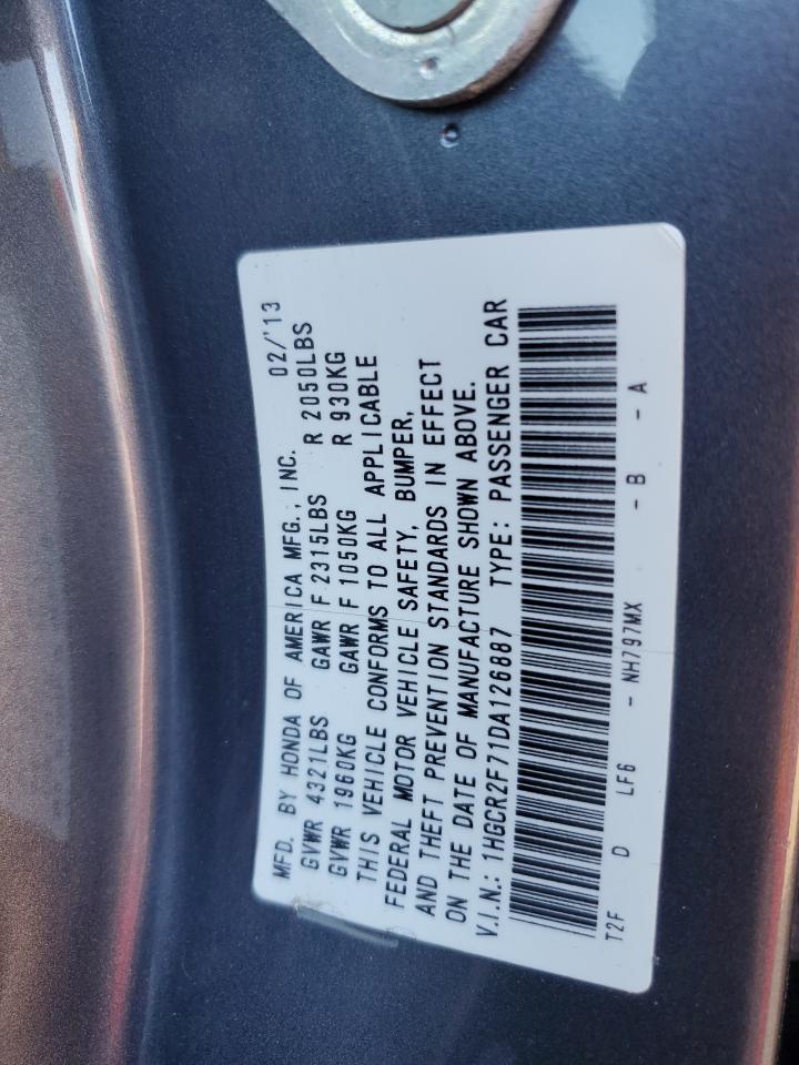 Lot #2972448438 2013 HONDA ACCORD EX