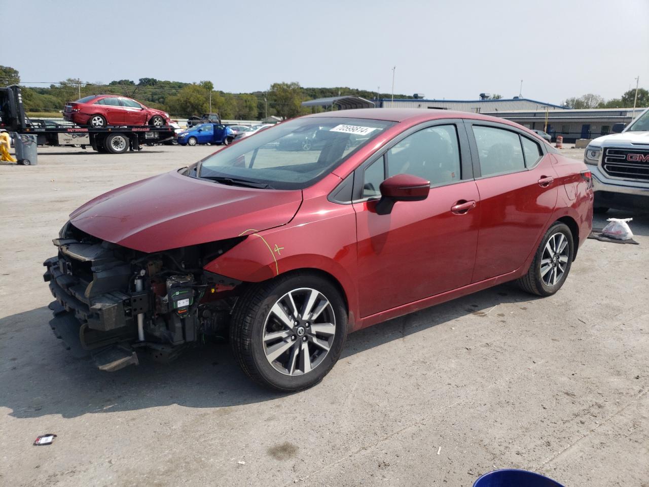 Lot #2874398936 2020 NISSAN VERSA SV