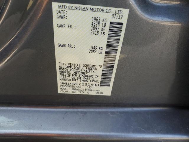 2020 NISSAN ALTIMA S - 1N4BL4BV9LC131498