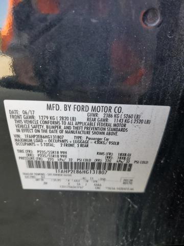2017 FORD TAURUS SEL - 1FAHP2E86HG131807