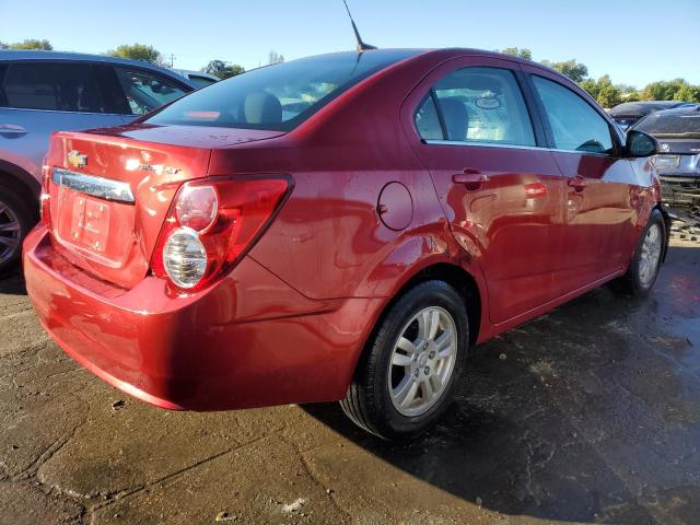 CHEVROLET SONIC LT 2014 red  gas 1G1JC5SHXE4227409 photo #4