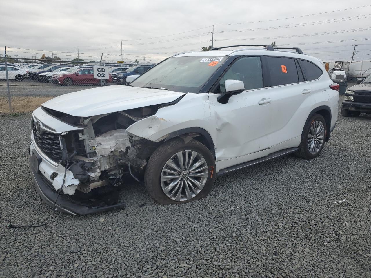 Lot #2989629697 2022 TOYOTA HIGHLANDER