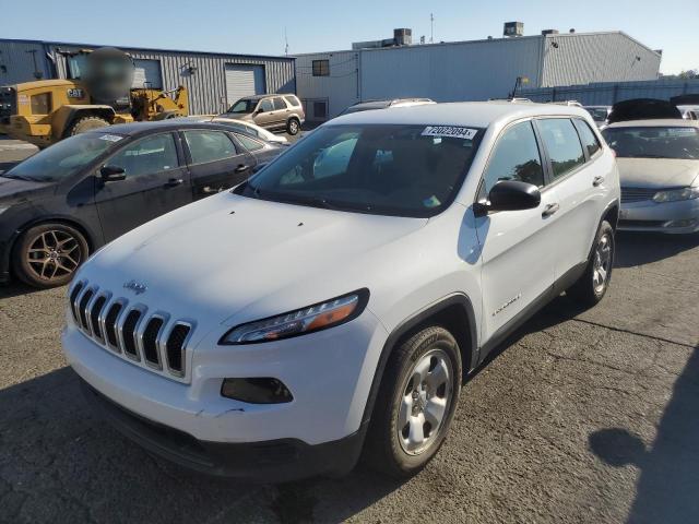 JEEP CHEROKEE S 2015 white  gas 1C4PJLAB7FW660684 photo #1