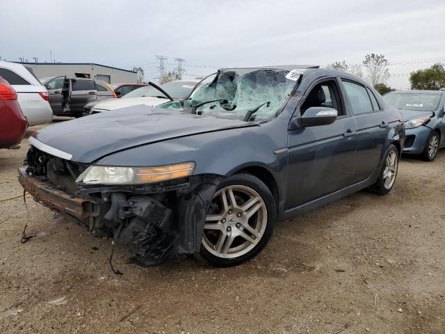 ACURA TL 2007 gray  gas 19UUA66297A017914 photo #1