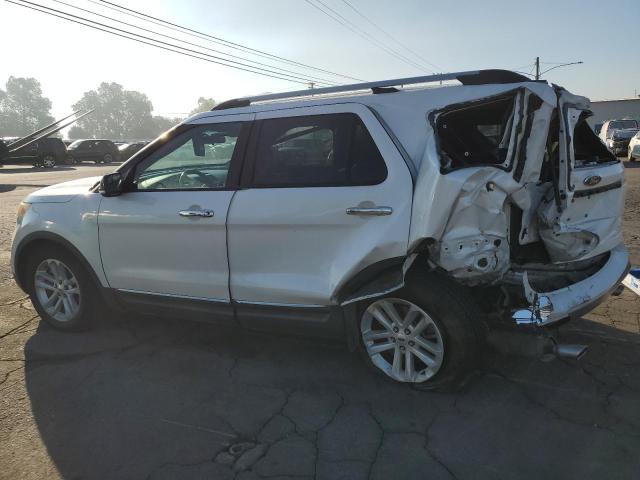 FORD EXPLORER X 2014 white  gas 1FM5K7D86EGA08624 photo #3