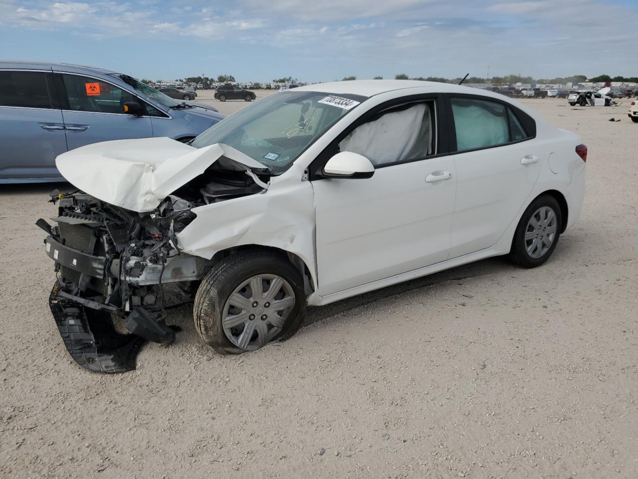 Lot #2955291518 2022 KIA RIO LX