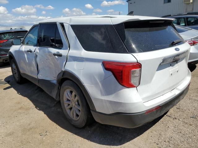 FORD EXPLORER 2021 white  gas 1FMSK7BHXMGB54738 photo #3