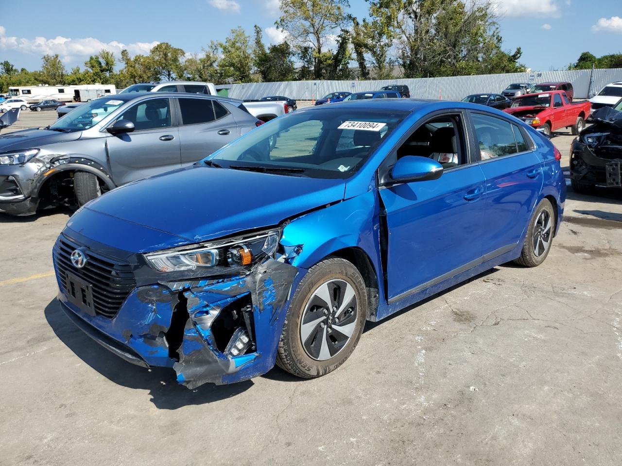 Lot #2989343737 2017 HYUNDAI IONIQ SEL