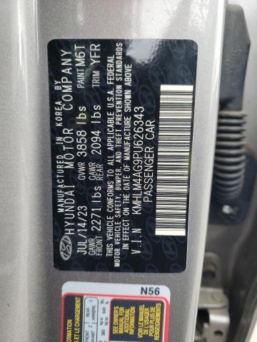 2023 HYUNDAI ELANTRA SE - KMHLM4AG9PU626343