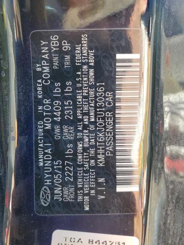 2015 HYUNDAI GENESIS CO - KMHHT6KJ0FU130361