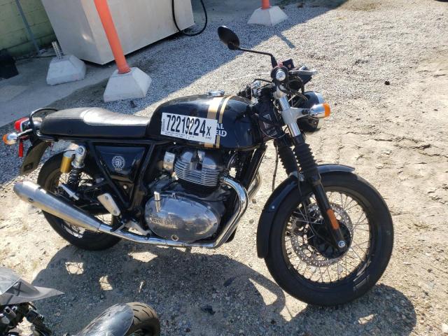 ROYAL ENFIELD MOTORS INT 650 2022 black  gas ME3FPN478NK701500 photo #1