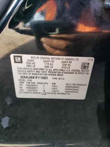 2015 CHEVROLET EQUINOX LS - 2GNALAEK1F1119031