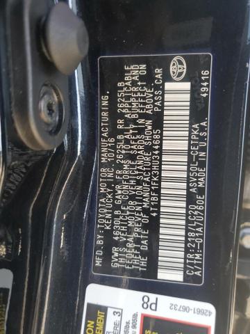 VIN 4T1BF1FK3HU344685 2017 Toyota Camry, LE no.13