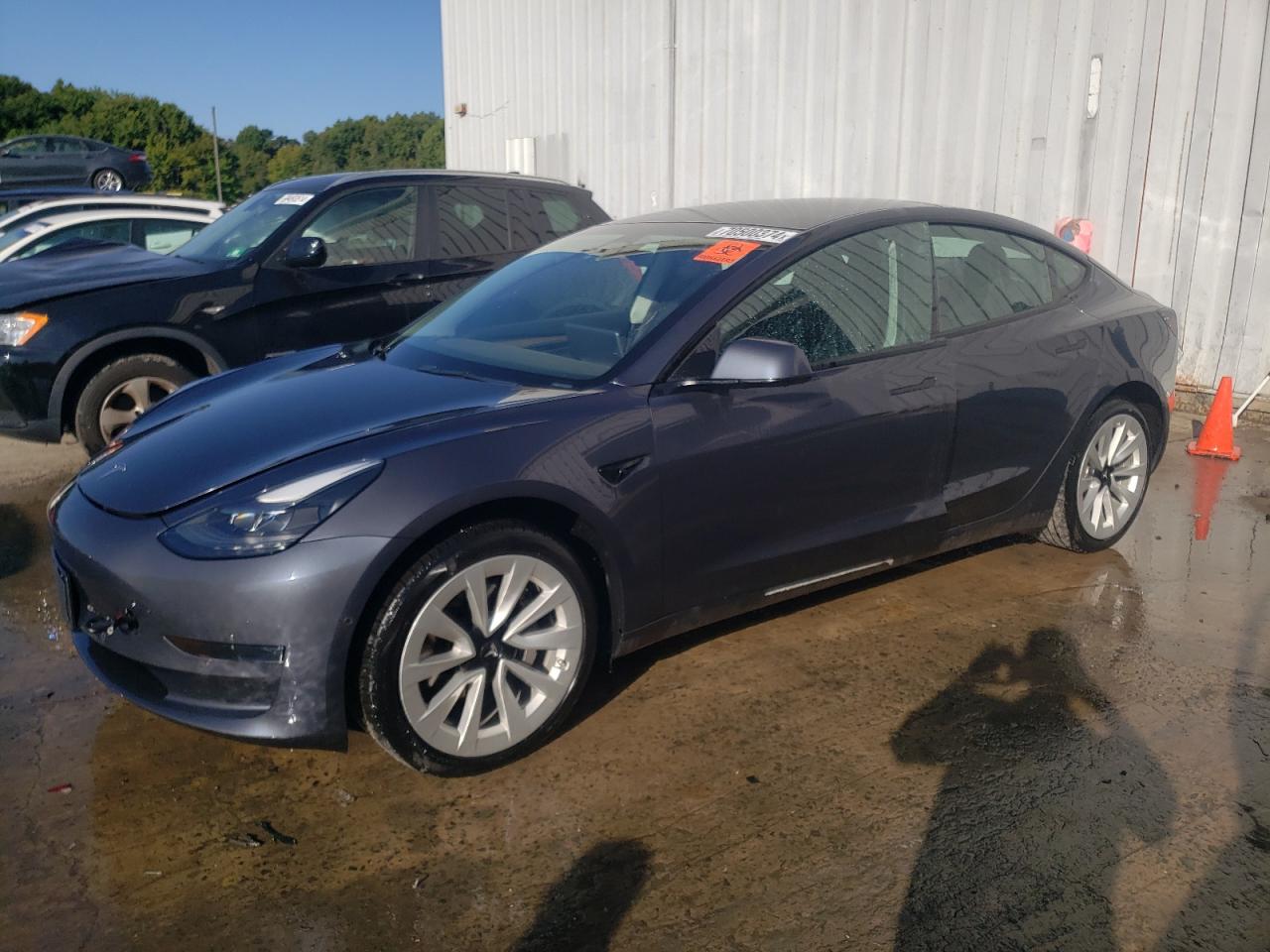 Lot #2940564454 2022 TESLA MODEL 3