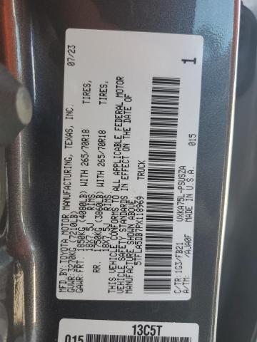 2023 TOYOTA TUNDRA CRE - 5TFLA5DB7PX118969
