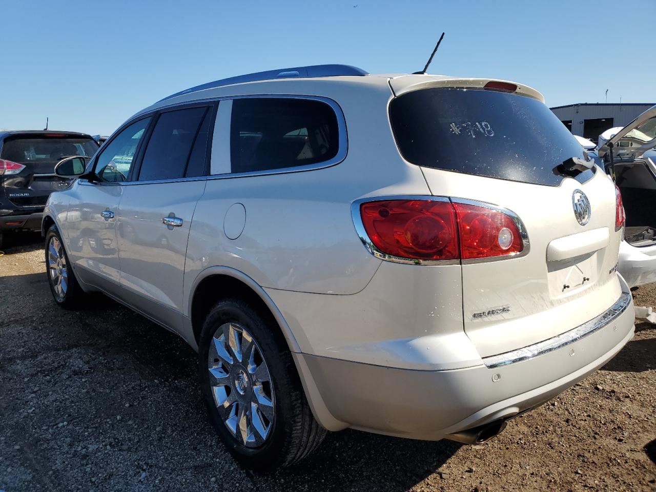 BUICK ENCLAVE CX 2010 white  gas 5GALVCED6AJ113248 photo #3