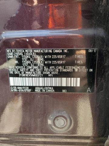 2017 TOYOTA RAV4 XLE - 2T3RFREV5HW693721