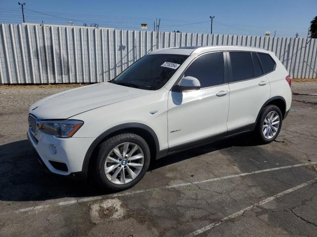 BMW X3 XDRIVE2 2016 white  gas 5UXWX9C54G0D81784 photo #1