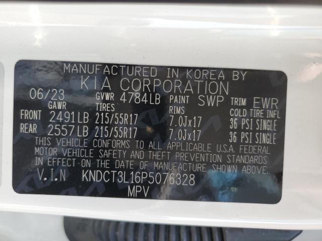 VIN KNDCT3L16P5076328 2023 KIA Niro, Wave no.14