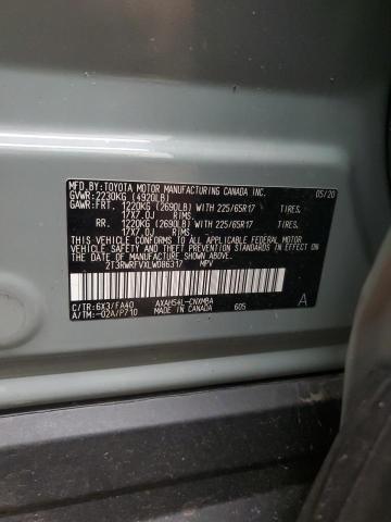 2020 TOYOTA RAV4 XLE - 2T3RWRFVXLW086317