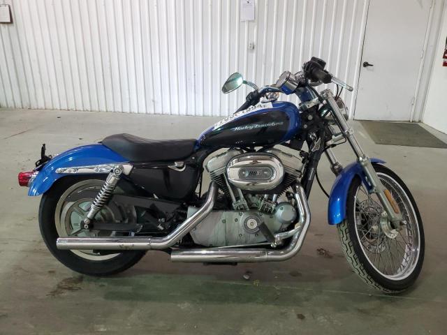 HARLEY-DAVIDSON XL883 C 2004 blue  gas 1HD4CJM124K453675 photo #1