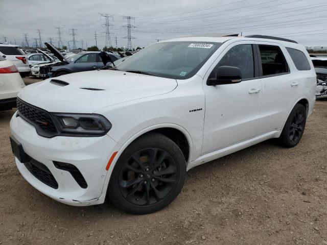 DODGE DURANGO R/ 2021 white  gas 1C4SDJCT0MC551462 photo #1