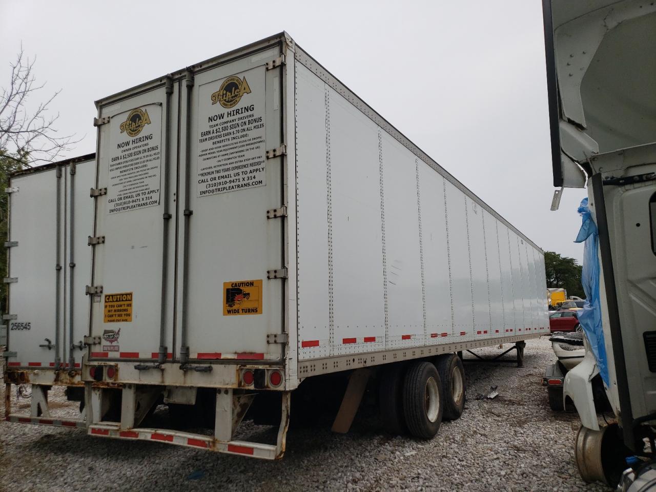 Lot #2947576794 2011 WABASH TRAILER