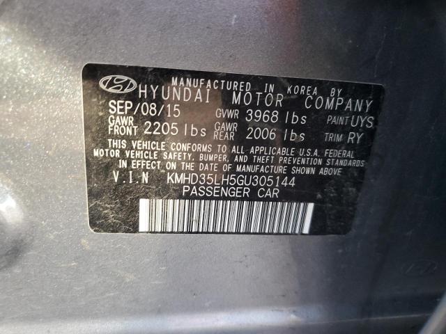 2016 HYUNDAI ELANTRA GT - KMHD35LH5GU305144