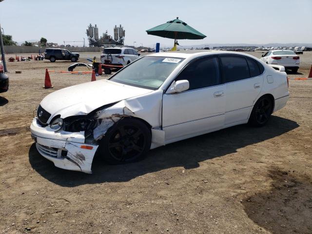 LEXUS GS 430 2001 white  gas JT8BL69S110003108 photo #1