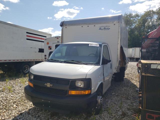 CHEVROLET EXPRESS G4 2016 white cutaway flexible fuel 1GB6GUCGXG1324183 photo #1