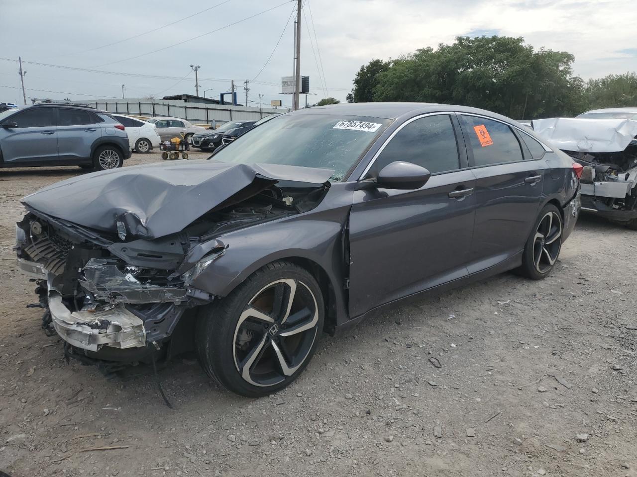 Lot #3213949267 2019 HONDA ACCORD SPO