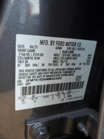 2021 FORD MUSTANG MA - 3FMTK1SS6MMA23602