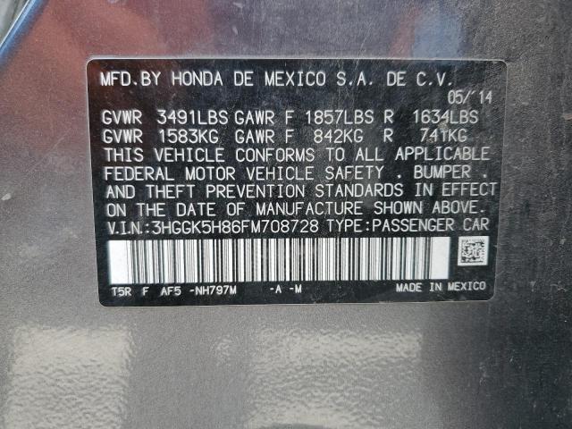 2015 HONDA FIT EX - 3HGGK5H86FM708728