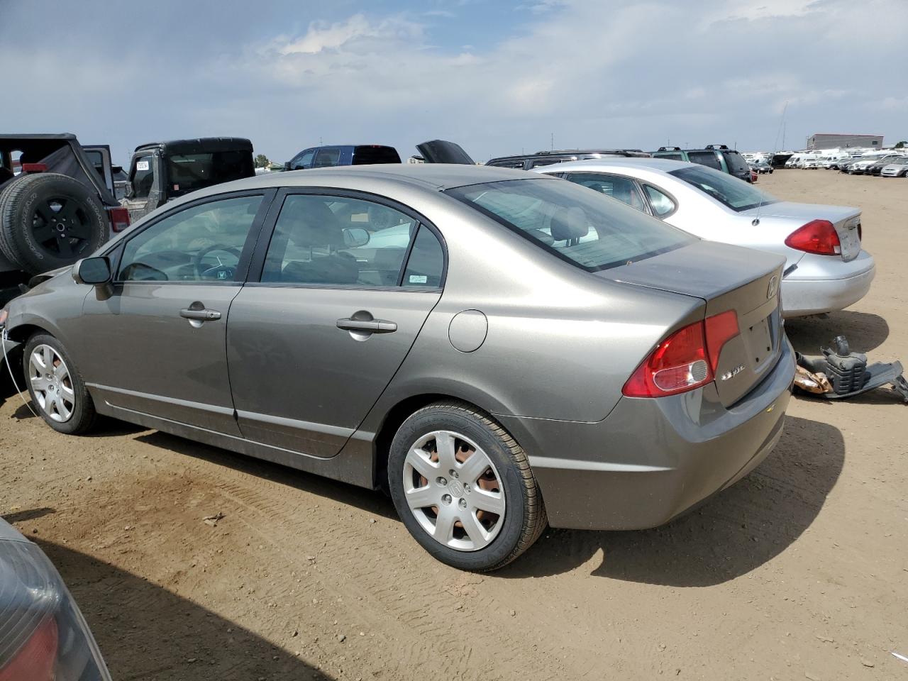 Lot #2879103051 2007 HONDA CIVIC LX