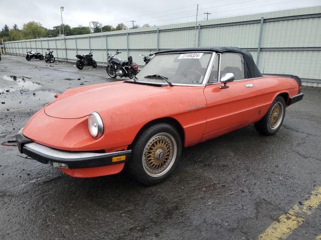 ALFA ROMEO VELOCE 200 1985 orange  gas ZARBA5418F1021774 photo #1