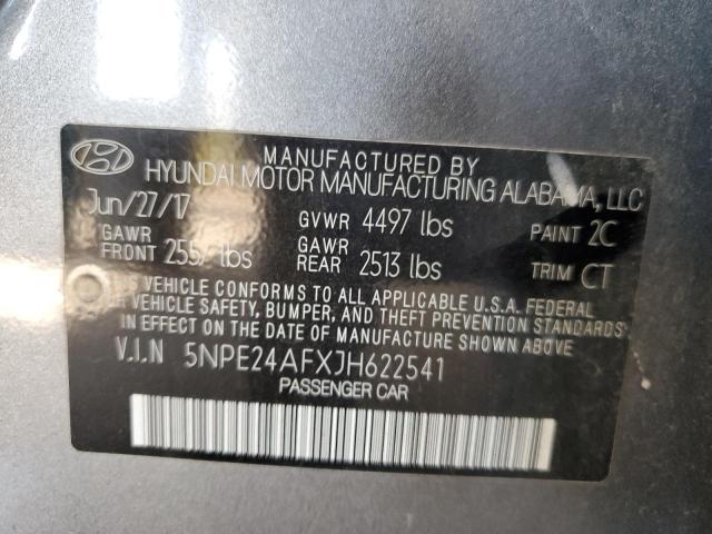 2018 HYUNDAI SONATA SE - 5NPE24AFXJH622541