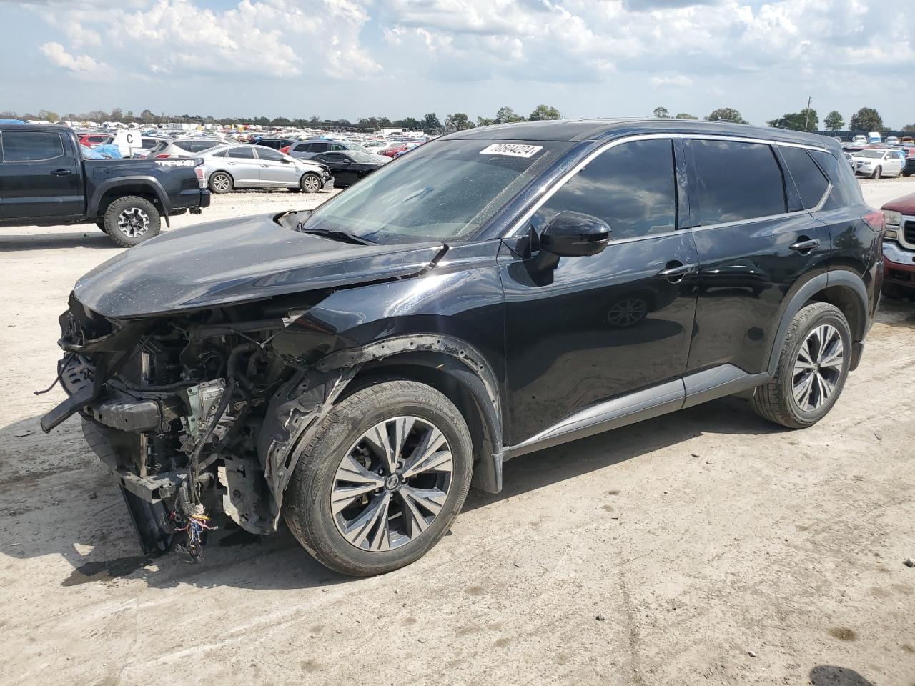 Lot #2907429005 2021 NISSAN ROGUE SV