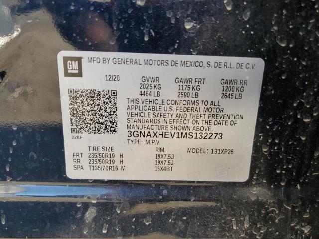 2021 CHEVROLET EQUINOX LS - 3GNAXHEV1MS132273