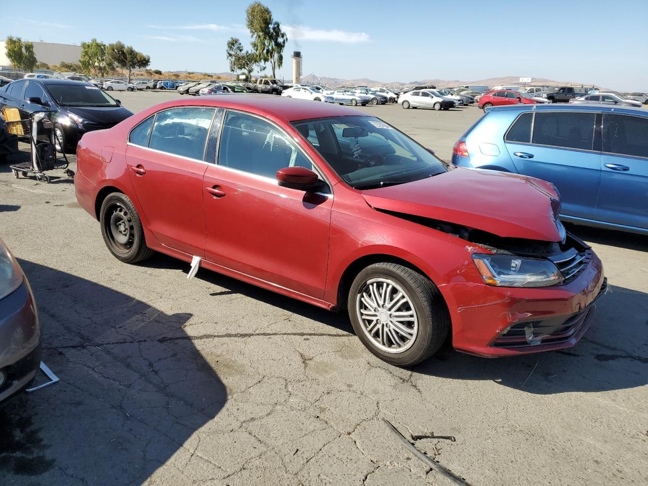 Lot #3028325850 2017 VOLKSWAGEN JETTA S