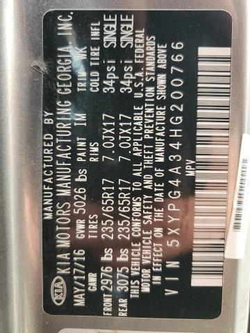 2017 KIA SORENTO LX - 5XYPG4A34HG200766