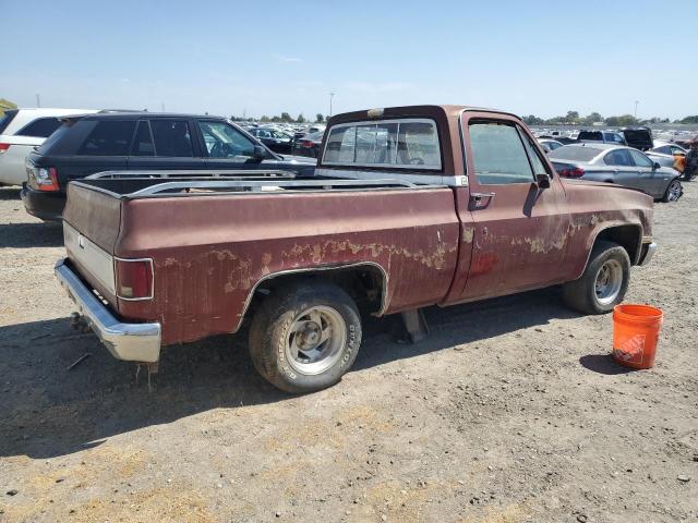 GMC C1500 1983 burgundy  gas 1GTDC14F9DJ517455 photo #4